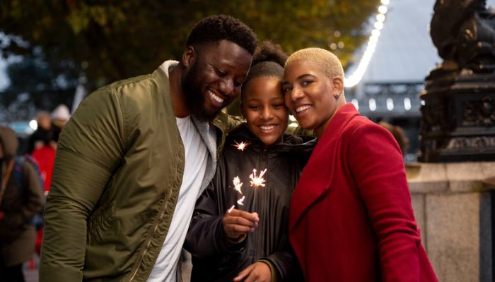 Another image of a happy family used in a blog post, Benefits Of Travel Agencies on Timtamd Travel and Tour Limited website