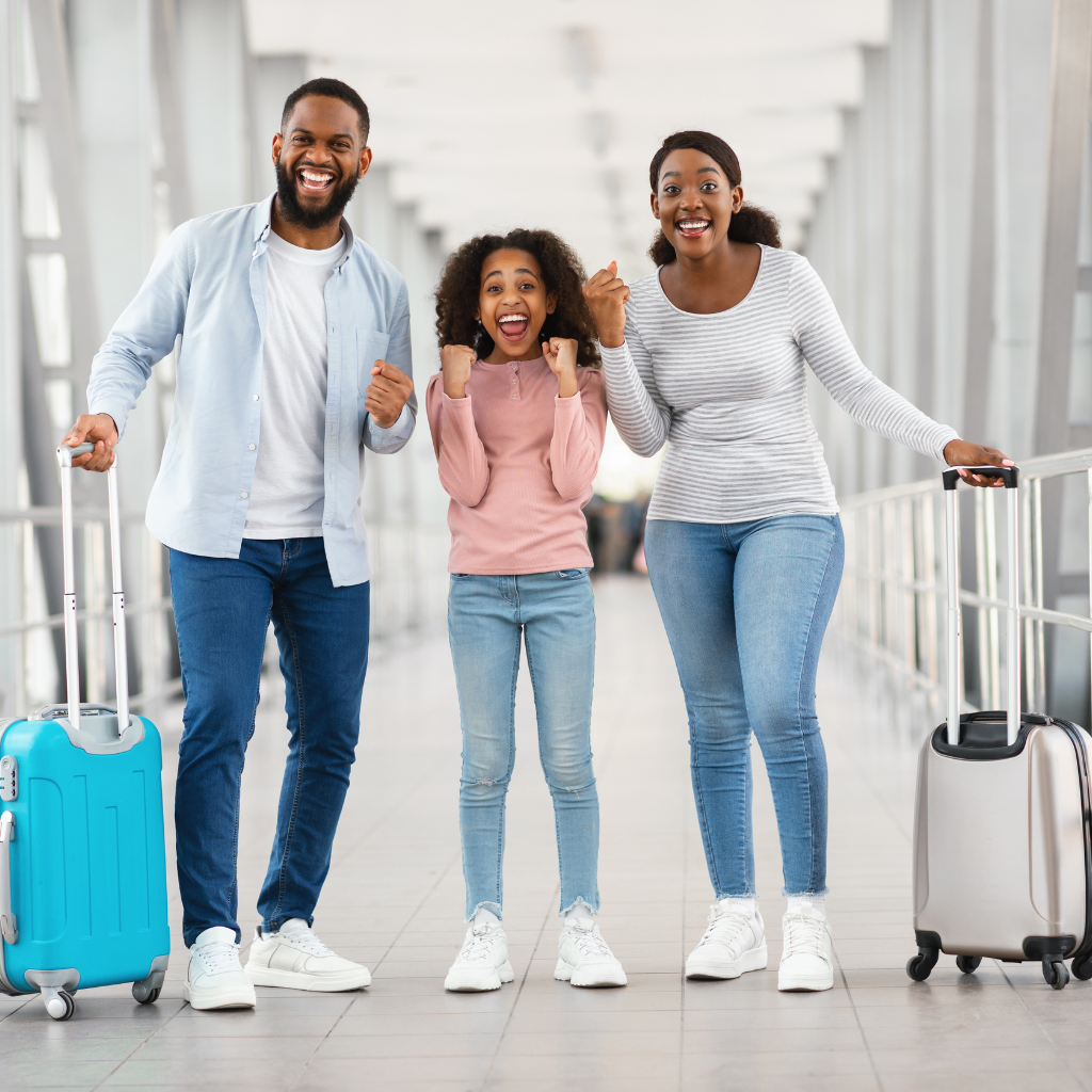 african family relocating abroad